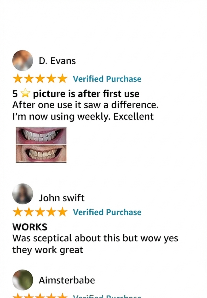V34 Whitening Strips